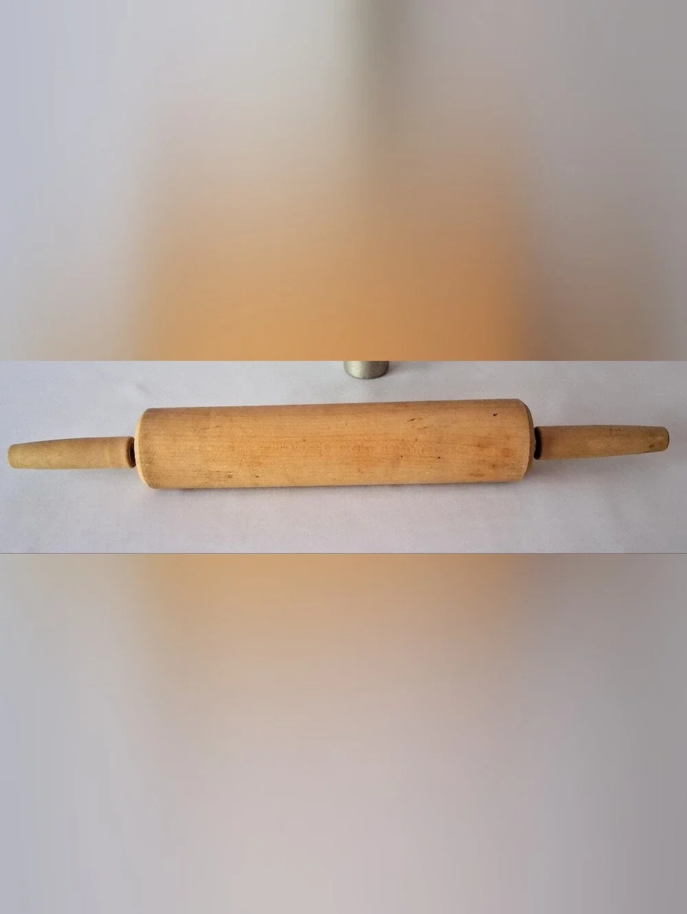 Vintage Wooden Rolling Pin - Long Handles - Decor or For Use!